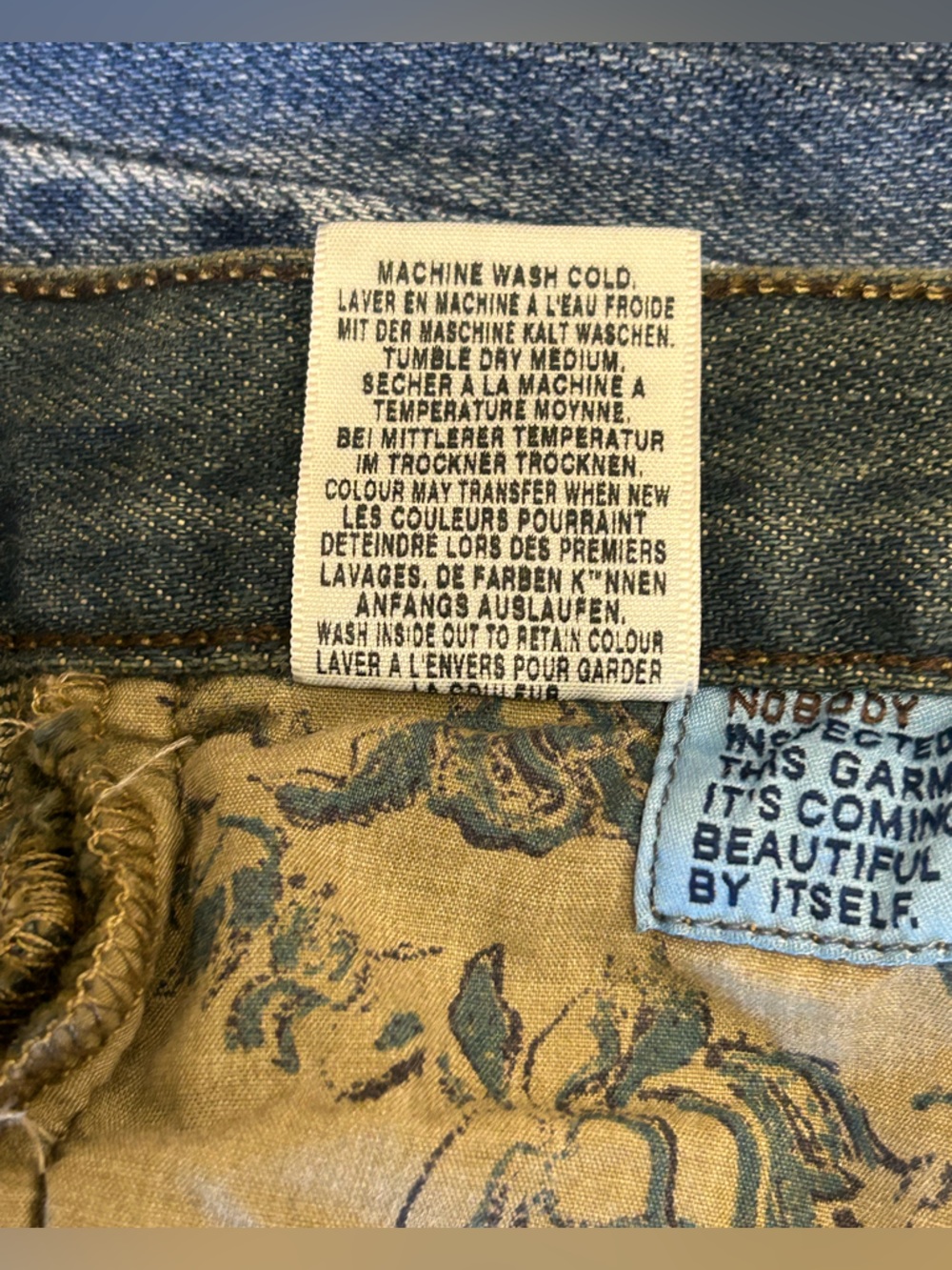 Goldsign Passion Medium Blue Flare Jeans-Vintage-Still original coloring! - Picture 11 of 11